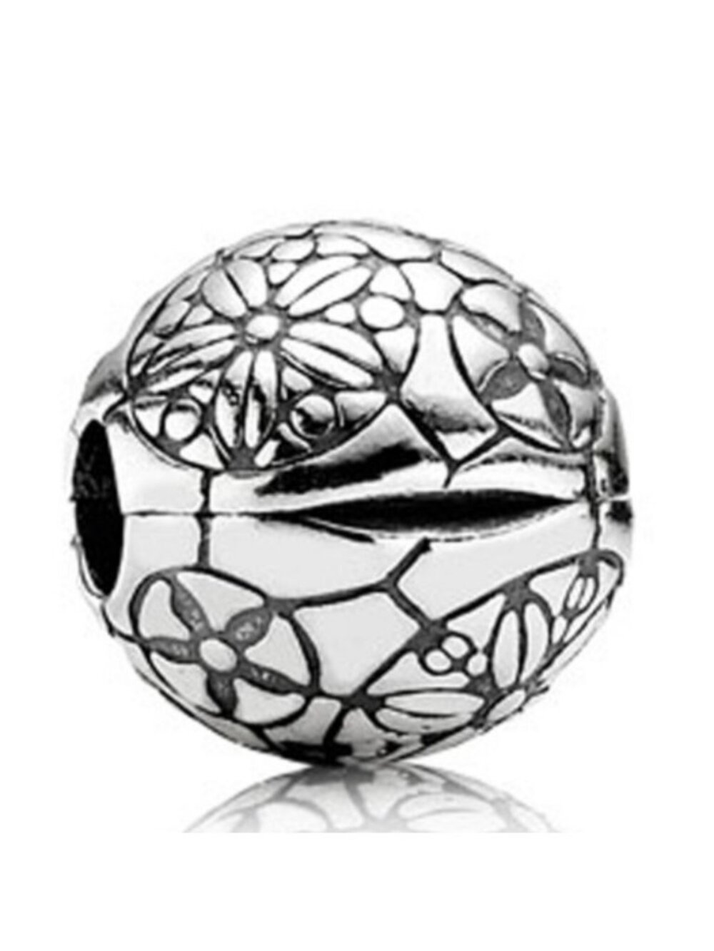 Pandora Retired Sterling Silver Da Vinci Designer Clip - 791010